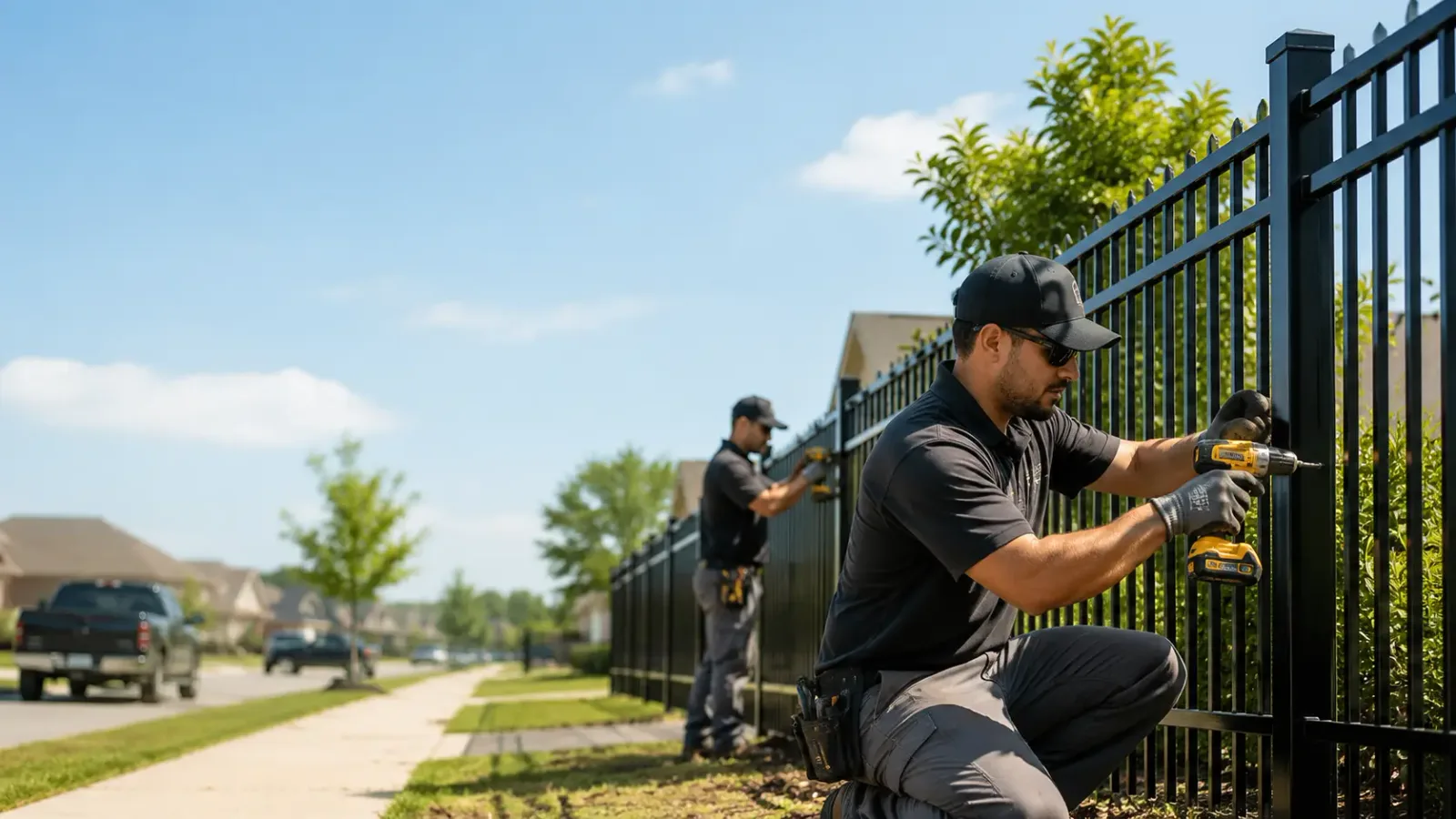Metal Fence Installation in Hinsdale, IL